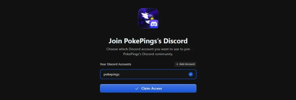 Setup Guide: Connect Discord & Claim Roles | PokePings